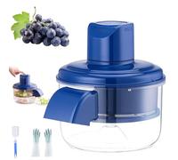 Electric Grape Peeling Machine, Automatic Small Garlic Peeler Machine, Rechargeable Commercial Skin Remover Tool for Grapes, Cherry Tomato, Garlic, Cherrys (1pcs)