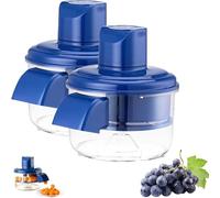 Electric Grape Peeling Machine, Grape Peeler Electric Machine, Automatic Small Fruit Tomato Peeler Tool, for Grapes, Cherry, Tomatoes (2-PCS)