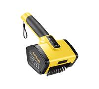 Electric Grill Brush - 2 Powerful Speed Rechargeable, Automatic Scrubber Tool, Rotating Bristle Head, Versatile Cleaning Device | Heavy Duty Cleaner, Efficient Maintenance Gadget For Barbacoa Grates