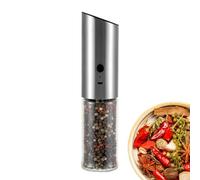 Electric Grinder - Pro | Automatic Pepper Mill - Molinillo de pimienta eléctrico automático con luz LED fácil operación recargable grueso ajustable trituradora de sal para cocina | 2026 Pro