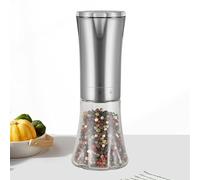 Electric Grinder - Pro | Automatic Pepper Mill - Molinillo de pimienta eléctrico automático con luz LED fácil operación recargable grueso ajustable trituradora de sal para cocina | 2026 Pro