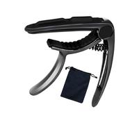 Electric Guitar Capo, Lightweight Clip, 4,72 x 3,94 x 0,79 pulgadas Adorable Compact String Instruments, Precision-Engineered Capo for Stage, Live Concert, Practice
