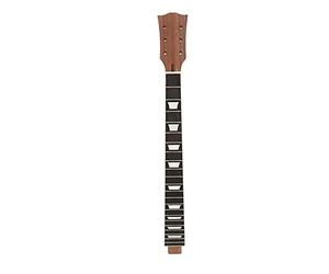 Electric Guitar Neck Replacement | Mahogany Body & Rosewood Fingerboard | 22 Frets, 65.5cm Handle for Stable Performance/Easy Setup | Adjustable Truss Rod, Classic Finish