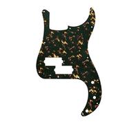 Electric Guitar Pickguard Instrument Parts Guitarra Eléctrica - Para Fd Standard P Bajo Golpeador Placa Rayada Patrón De Llama(Print1)