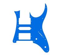 Electric Guitar Pickguard Instrument Parts Para Golpeador De Guitarra HSH Humbucker Pickup Scratch Plate Patrón De Llama Con Golpeador Y 10 Montajes(4Ply1)