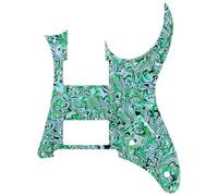 Electric Guitar Pickguard Instrument Parts Piezas De Guitarra Eléctrica Para Golpeador De Guitarra HH Humbucker, Placa Rascadora De Varios Colores, 5 Uds.(Shell3)