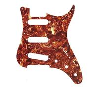 Electric Guitar Pickguard Instrument Parts Piezas De Guitarra Para Golpeador De Guitarra Eléctrica SSS, 8 Tornillos, Placa De Agarre, Opción Multicolor, 5 Uds.(4Ply8)