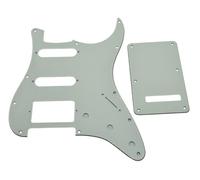 Electric Guitar Pickguard Placa rascadora for golpeador de guitarra, cubierta Trem, tornillos, varios colores(Color6)