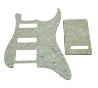 Electric Guitar Pickguard Placa rascadora for golpeador de guitarra, cubierta Trem, tornillos, varios colores(Color7)