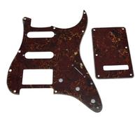 Electric Guitar Pickguard Placa rascadora for golpeador de guitarra, cubierta Trem, tornillos, varios colores(Color10)