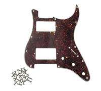 Electric Guitar Pickguard Protector de guitarra eléctrica 11 orificios, adecuado for accesorios estilo moderno estándar, varios colores for elegir(Brown)