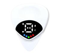 Electric Guitar Picks, Small Guitar Tuner, Guitar Accessories for Women, Men's Guitar Tuner, Guitar Tuner for Beginners, Tuner for Acoustic Guitar, Portable Guitar Tuner, 2-in-1 Guitar Accessories