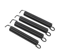 Electric Guitar Spring - 4 Pieces Silent Alloy Universal Springs - Tremolo Arm Tension Replacements for Guitarists, Luthiers, Practice, Music Travel, Holiday, Party, Studio, Stage, and Concert,