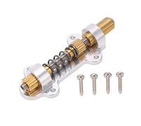 Electric Guitar Tremolo Stabilizer, Universal Metal Tremolo Stopper for Floyd Rose and Synchronized Tremolo Systems, Precise Intonation Adjustment with 4 Screws, Easy Rear Spring