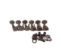 Electric Guitar Tuning Pegs Keys Guitar Locking Tuners for 6 String Electric Folk or Acoustic Guitars 3L +