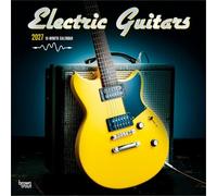 Electric Guitars 2027 12 X 24 Inch (Hanging) Monthly Square Wall Calendar Foil Stamped Cover Plastic-Free: Original BrownTrout-Kalender [Mehrsprachig] [Kalender]