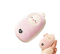 Electric Hand Heater, USB recargable a mano para clima frío y aventuras al aire libre, ajustable 3 -Setting Pocket Heater for Winter Sports Camping Travel Home Offices or Commuting Use