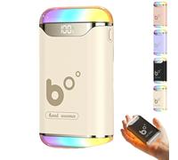 Electric Hand Warmers, Portable Winter Heater, USB Rechargeable with Digitals Display Heater, for Winter Camping Hiking Outdoor (Style-D)