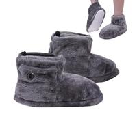 Electric Heated Booties | Five Temperature Settings | Cómodo Heating Slippers with Timer for Working, Reading, and Relaxing