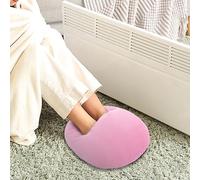 Electric Heated Foot Warmers, Portable Cozy Foot Warming Device, Rechargeable Foots Warmers for Cold Weather, Lightweight Home Foot Heater 12.6x11.22x3.15" for Home, Winter (Green, Gray, Pink)