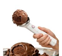 Electric Heated Ice Cream Scoop - Effortless Scooping With Warming Technology | Seniors And Home Kitchen Enthusiasts, Create Perfect Dessert Servings At Parties, Portable And Sturdy Construction