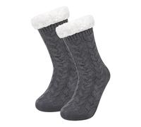 Electric Heated Socks - USB Foot Warmer with Anti-Slip Grip | Fleece-Lined Thermal Socks for Men & Women | Ideal for Home, Office, Dorm, Apartment, Travel, Winter Bedroom, Living Room, Indoor Use