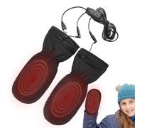 Electric Heating Gloves - 30x12cm 11.81x4.72 Inches Waterproof Electric Heating Mitts Plush Thermal Hand Warmers Winter Hand Warmers | Heated Had Protection For Outdoor Ski Cycling Hiking Use