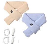 Electric Heating Scarf, Intelligent Electric Heating Scarf, Heated Scarf for Women Rechargeable, Electric Scarf Heated for Women, Electric Scarf (2PCSB,Free Size)