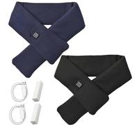 Electric Heating Scarf, Intelligent Electric Heating Scarf, Heated Scarf for Women Rechargeable, Electric Scarf Heated for Women, Electric Scarf (2PCSA,Free Size)