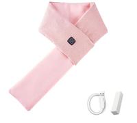 Electric Heating Scarf, Intelligent Electric Heating Scarf, Heated Scarf for Women Rechargeable, Electric Scarf Heated for Women, Electric Scarf (Pink,Free Size)