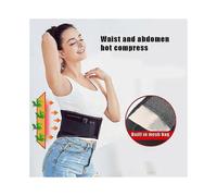 Electric Heating Waist Belt Usb Powered Hot Compress Body Massager Three Levels Adjustment Lumbar