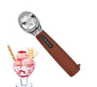 Electric Ice Cream Scoop - Heated Postre Serving Tool, Ergonomic Ice Cream Spoon, Smooth Portioning Aid, Warmed Scoop Design, Easy Possert Serving | Home Kitchen Party Buffet Treats