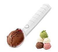 Electric Ice Cream Scoop - Stainless Steel Heated Automatic Scooper, Self Melting Quick Release Design, Portable Dessert Tool | Metal Ice Cream Scoop Kids Seniors Home Party Sandwich Cookie