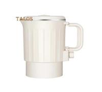 Electric Kettle 800ml Foldable Portable Stainless Steel Travel Kettle 600W Fast Boil Double-Layer Anti-Scalding Design Kettle