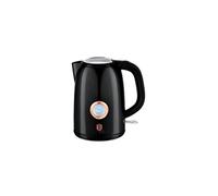 Electric kettle with thermometer, 1,7L, black- rose gold