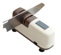 Electric Knife Sharpener - ABS PP 17,5 x 7,5 x 5 cm USB Rechargeable 1200 mAh 20 W Sharpening Machine With Suction Base - Automatic Multi Purpose Sharpener For Kitchen Knives And Scissors