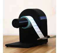 Electric Label Roller Machine, Automatic Label Rewinder, Supported Roll Width 110mm, for Roll Roll 25mm/40mm/76mm, Supports Paperless Tube Rewinding, for Clothing Tags, Bar Code, Garment Factory