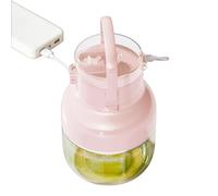 Electric Lemon Juicer Machine - Wireless Rechargeable Portable Cup, Large Capacity Fruit And Vegetable Press, Compact Handheld Juice Maker With Handle, Quick Mixing Extractor | For Citrus Orange Lime