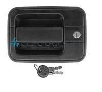 ELECTRIC LIFE Manija de Puerta Izquierda Plástico Apto para Audi A6 4B2 C5 Negro