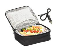 Electric Lunch Box - Electric Heated Lunch Box | Portable Food Warmer, 25 Cm 800 G (1 Unit) Portátil 12 V Insulated Food Warmer, And Meal Travel Bag | Easy To Carry, Clean, And Use On The Go