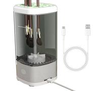 Electric Makeup Brush Cleaner, Electric Cosmetic Brush Cleaning Automatic Machine, Multi-Functional UV Drying Energy Saving Makeup Brush Clean Machine For Eyeshadow, Foundation, Blush Broches