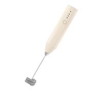 Electric Milk Frother - Cordless Rechargeable Coffee Mixer, Drink Whisk | Kitchen Latte Frothing Gadget System, 3-Speed Cream Frother Kit With Tea Egg Coffee Latte Mixer For Home Use