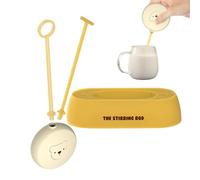 Electric Milk Frother Portable, Smart Low-Noise Foam Maker, Automatic Frother Wand for Coffee Egg Matcha, Perfect for Cappuccino, Hot Chocolate, Cocktails, Daily Kitchen Use, 5x12.7x15.3cm ABS