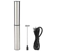 Electric Milk Frother | USB Rechargeable Handheld Mixer for Coffee/Lattes/Baking | 2 - Speed Automatic Egg Beater & Whisk | Stainless Steel & Food - Grade ABS