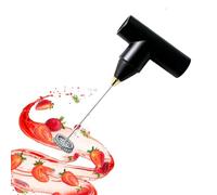 Electric Mixer - Wireless Battery Operated Hand Blender for Baking and Drinks | Lightweight ABS Body with Stainless Whisk, Easy Control Beater for Eggs Cream Coffee Cake Milk Foam Home Kitchen Bakery