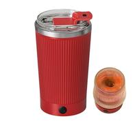 Electric Mixing Cup Device, Automatic Magnetic Stirring System, 3.39x2.76x6.02inch Portable Use, Stainless Steel Cup Material, Coffee Tea Milk Beverage Mixing, Home Office Travel Camping Use