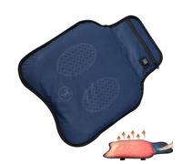 Electric Motorcycle Seat Heater - 18.5 Inch Heated Seat Cushion | Anti Slip Winter Riding Pad - Portable Temperature Adjustable Motorbike Warmer For Commuting Touring Road Trips Cold Weather Outdoor