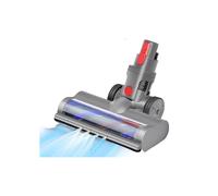 Electric motorized turbo rotating brush, compatible with Dyson V6 V8 V10 V11 V15, quick release with roller and LED light