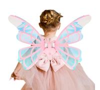 Electric Moving Butterfly Wings - 75 x 53 x 8 cm Princess Cosplay Dress Up Wings - Glimmering And Enchanting Glowing Butterfly Angel Practical And Thoughtful Moving Wing For Christmas Party Disfraz