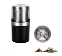 Electric Multi-Use Cup Grinder, Coffee Bean Grinder, Salt and Pepper Grinder Set, Detachable Cup, Easy Clean (Us/Eu Plug) (Four blade)